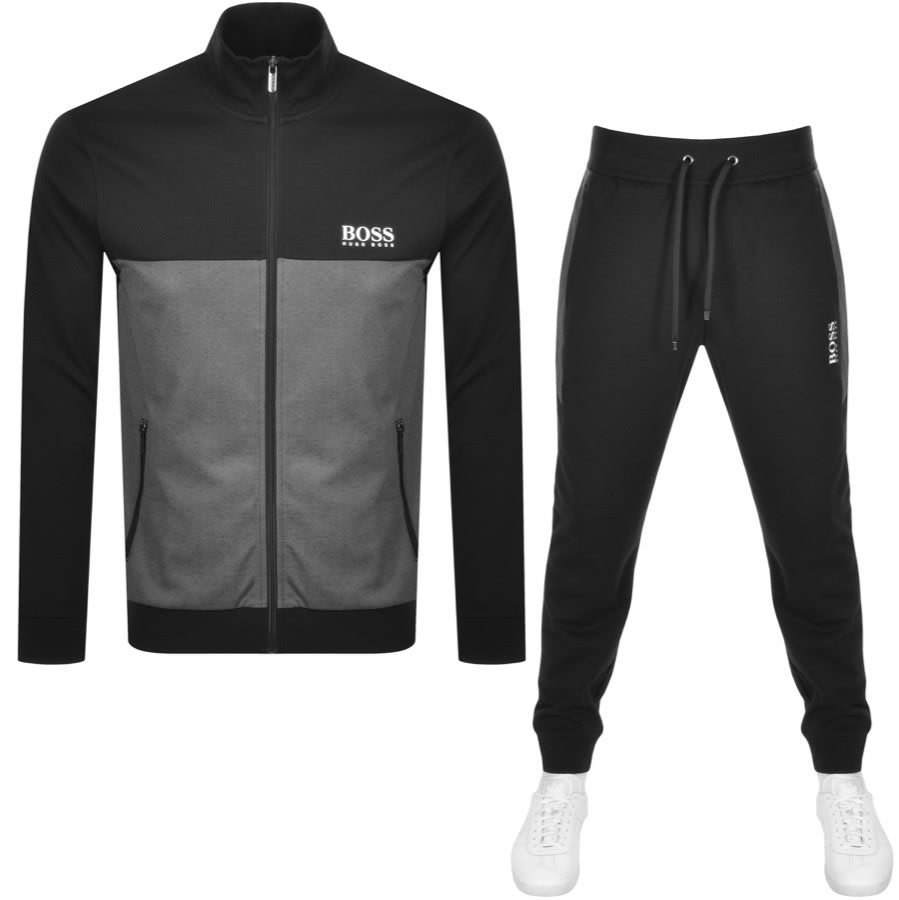 Alternative Image for ProductBOSS Bodywear Logo Tracksuit Black1